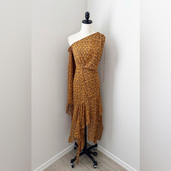 ACLER Aurora Dress in Amber Crescent Size 2 - Picture 3 of 15